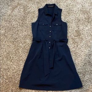Navy blue dress